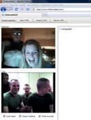 Tangkapan layar pertemuan chatroulette — Chatroulette Prancis di Camyster
