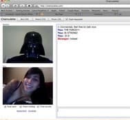 Tangkapan layar pertemuan chatroulette — Chatroulette cewek di Camyster