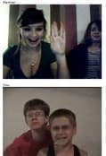 Tangkapan layar pertemuan chatroulette — Chatroulette hot di Camyster