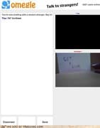 Tangkapan layar pertemuan chatroulette — Chatroulette pasangan di Camyster