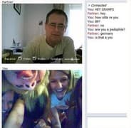 Tangkapan layar pertemuan chatroulette — Chatroulette Quebec di Camyster