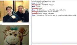 Tangkapan layar pertemuan chatroulette — Chatroulette Prancis di Camyster