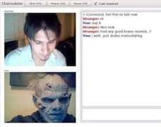 Tangkapan layar pertemuan chatroulette — Chatroulette Arab di Camyster