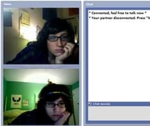 Tangkapan layar pertemuan chatroulette — Chatroulette Jerman di Camyster