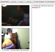 Tangkapan layar pertemuan chatroulette — Chatroulette Arab di Camyster