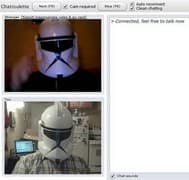 Tangkapan layar pertemuan chatroulette — Chatroulette Asia di Camyster