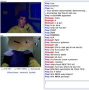 Tangkapan layar pertemuan chatroulette — Chatroulette Tunisia di Camyster