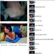 Tangkapan layar pertemuan chatroulette — Chatroulette gay di Camyster